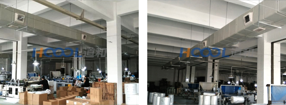 塑膠生產(chǎn)車間通風(fēng)降溫方案 通風(fēng)降溫方案 第3張-嘉興道和環(huán)境科技有限公司